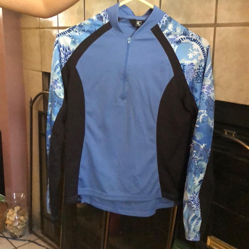 Canary cycling jersey
